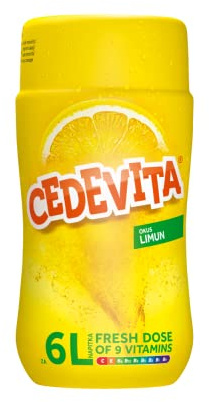 Cedevita Limone (Limun) Mix di bevande vitaminiche istantanee 455 g, produce 6 l di succo analcolico