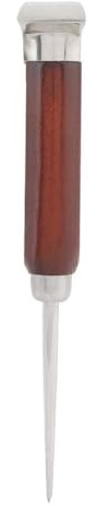 Rompighiaccio in acciaio inossidabile, 6,7 pollici Pick Tool per rompere il ghiaccio Picconi per rompere il ghiaccio con manico in legno per bar da cucina