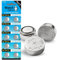 SJ AG13 10 PCS LR44 357 303 SR44 A76 Battery 1.5V Button Coin Cell Batteries Ideal for Watches, Hearing Aids, calculators, Key Fobs, and More