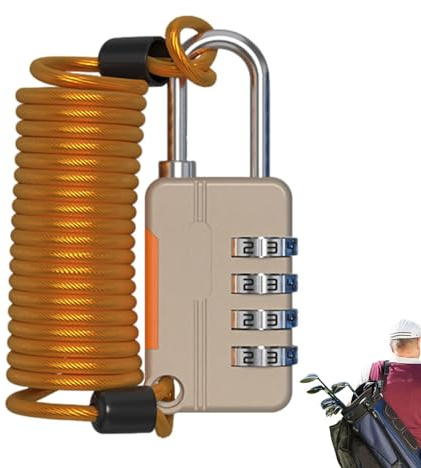 Petit cadenas à câble – Cadenas de type fil – Cadenas – Cadenas de sécurité à chaîne de câble avec mot de passe à 4 chiffres, combinaison antivol code code accessoires de sécurité