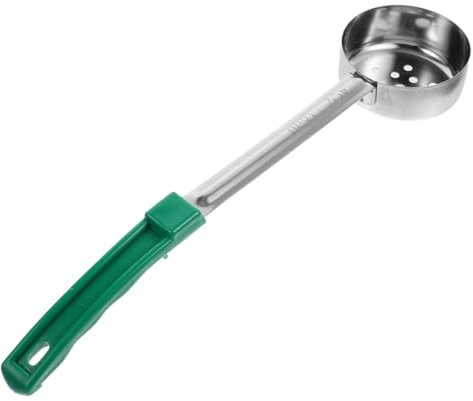 Amosfun Pizza Sauce Serving Ladle Metal Serving Spoon Food Portion Control Scoop for Kitchen