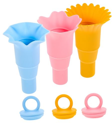 MAGICLULU Umweltfreundliche Silikonhalter 3er-pack Wiederverwendbar Faltbar Tragbar Und Leicht Zu Reinigen