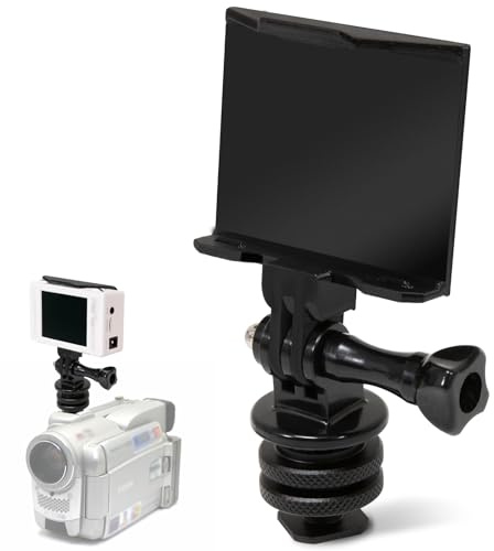 Camera Hot Shoe Bracket for ImmersionRC Powerplay, 360° Adjustable Angle | Compatible with GoPro/any Hot Shoe Interface, Upgrade Box Camera Free Transcription HD Digital Direct Recording