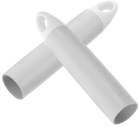 Alipis 2pcs Replacement Handle Grips for Broom Mop Ergonomic Sweeping Handle End Caps Easy Install Comfortable Grips for Various Cleaning Tools Deep Grey Design