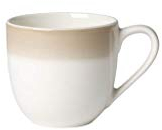 Villeroy und Boch Colourful Life Natural Cotton Mokka-/Espressotasse, 100 ml, Premium Porzellan, Beige