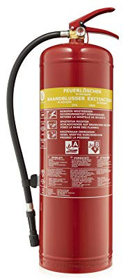 Smartwares SB6 Foam Extinguisher 6 Litres/Fire Class A, B with Hose
