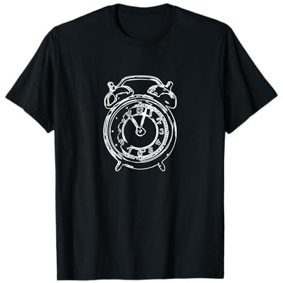 Reloj retro campana despertador Camiseta