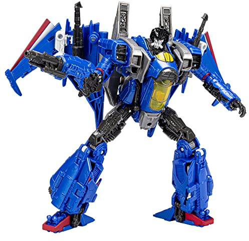Transformers Toys Studio Serie 89 Voyager-Klasse Bumblebee Thundercracker Actionfigur – ab 8 Jahren, 6,5 Zoll | Transformers Studio Series 20,3 cm Voyager Class (2022 Wave 3) Actionfigur Kinder