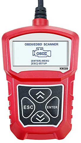 LEIDIMUS OBD2 Dispositivo de diagnóstico Escáner de automoción para diagnóstico de automóviles, luz del motor O2, sistemas de detección de código OBD, lector de escaneado