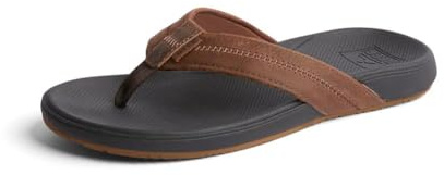 Reef Men's Cushion Phantom Flip Flop Sandal Brown Black