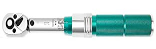 JMorCO Clé dynamométrique 1/4, Haute précision 5-25 Nm, entraînement 1/4 Pouce avec Double échelle, boîte de Rangement Incluse