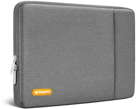 Bagasin 13 Inch Laptop Sleeve Case for MacBook Air Pro NEO | Compatible with MacBook Air 13.6 M1-M5 2018-2026, MacBook Pro 13 M1-M2 2016-2024, with extra storage pocket