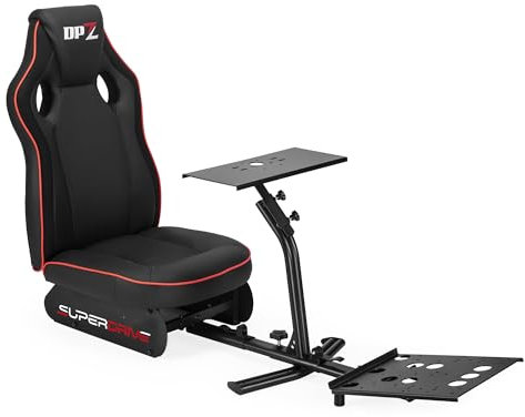 Subsonic - Stand cockpit Siege de simultation DPZ pour volant PS5 Xbox serie X PC compatible Logitech G29 / G27 et Thrustmaster