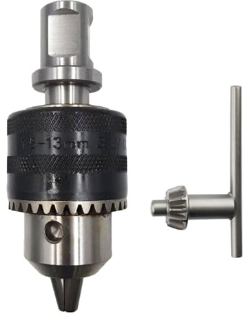 Metal Drill Chuck Adapter with Weldon Shank Adapter 1.5-13mm / 3-16mm for Efficiency in Drilling Tasks Tool Keyless Drill Attachment