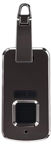 Lucchetto antifurto per impronte digitali Lucchetto per bagagli USB ricaricabile impermeabile per bagagli da viaggio valigia borsa a tracolla