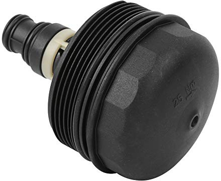 Couvercle de Capuchon de Boîtier de Filtre à Huile 11427508968, Convient pour E81 E87 E88 E82 E91 E46 X1 E84, Accessoire Pratique, Matériau ABS de Haute qualité, Léger,