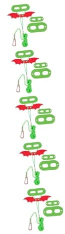 BESPORTBLE 5sätze Echsen Weihnachtsgeschirr Mit Leine Einstellbare Lizard Für Bartagamen Und Reptilien Leichte Und Praktische Outdoor-lösung Für Haustiere Für Weihnachten Und Halloween