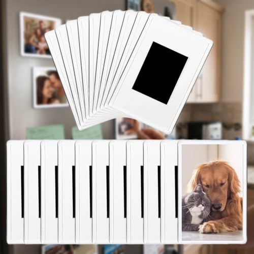 FRTAOOP Mini Magnet Bilderrahmen für Fotos - 4,5x7cm