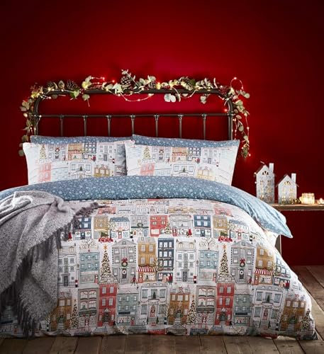 TMMDH Bettdecke 200x220 Ohne Bezug Nutzbar, Weihnachtsauto Bettdecken Waschbar Ganzjahresdecke Kunst 4 Jahreszeiten Steppdecke, Bettzeug Microfaser mit 2 Kissenbezug für Sommer Winter Doppelbett