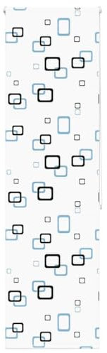 vidaXL Duschrollo 60x240 cm Stoffbreite 56 cm, Duschvorhang, Badewannenvorhang, Seitenzugrollo, Dusche Rollo, Badewannenrollo, Duschvorhang-Rollo