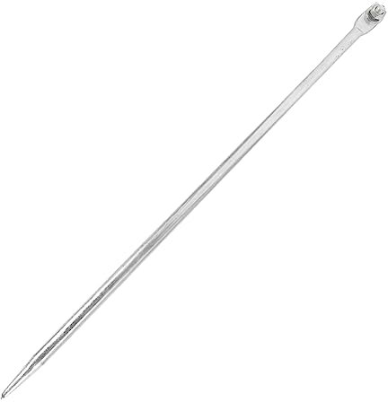 Veemoon Erdspieß unter Tage Produkt Erdungsstab für den Haushalt selbst im Freien Erdungsstab zur Erdung elektrische Erdungsstange Erdungsstab für Elektrozaun Eisen Silver