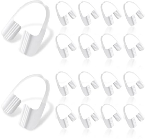 16 Pièces Gouttiere Dentaire Bruxisme Ajustable, Protege Dent,Goutiere Dent Bruxisme nuit Confortable,Matériau Durable,Réduit Bruits De Grincement,Améliore Qualité De Sommeil