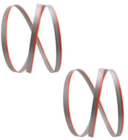 Hoja de sierra, Hoja de sierra cinta for metal 10-14 TPI, hojas M42 44 7/8 pulgadas, 1140 x 13 mm for cortar accesorios (2 unidades)