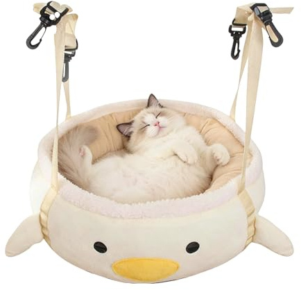 Hammac suave para gatos | Plataforma de ensueño para cachorros, cesta esponjosa y calefactora para cachorros, para padres de animales y amantes de los animales y refugios el apartamento la casa la