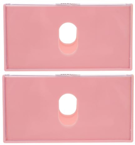 LOPUNER 2 soportes para etiquetas de nombre - Soporte de acrílico en forma de V para exhibir placas de nombre en escritorio - para etiquetas de mesa para escuelas, aulas, oficinas, conferencias y