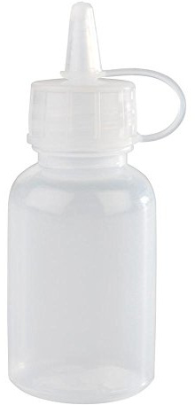 APS 93225 MINI Set von 4 Squeeze-Flaschen mit Schraubverschluss und Kappe, Ø 3 x 8, 5 cm 0.03 ltr.