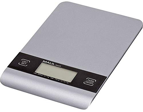 Maul Digital Brevvåg Mulltouch, Lastkapacitet 5000 G, 1 G Delning, 160 x 18 x 230 mm, Silver