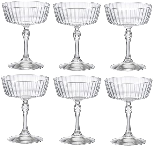 Bormioli Rocco America Lot de 6 verres à liqueur, 27,5 cl