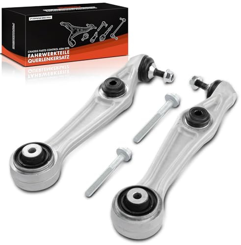 Frankberg Lot de 2 bras de suspension avant arrière gauche et droit - Compatible avec modèle S 5YJS 0.2L-0.6L 2012-2021 Model X 5YJX 0,4L 0.6L 2015-2021 Replace # 104895100A