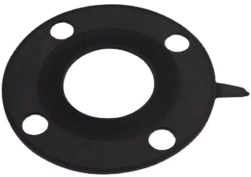 Yinxi 4PCS mit Löchern Gummidichtung Flansch mit Wasserlinie Dichtungen Unterlegscheibe schwarz DN15 30 45-100 (Size : DN80)