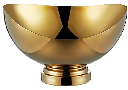 NSTVVEE Eiskübel Edelstahl-Eiskübel Champagner-Eimer Haushalts-Wein-Eiskübel Outdoor-EIS-Weinbecken 13L Kühler-Eimer Kühler-Eimer (Gold 2)