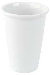 Holst Porzellan CTG 320 Lot de 6 gobelets en porcelaine 0,20 l Coffee to Go Blanc 8 x 8 x 11 cm