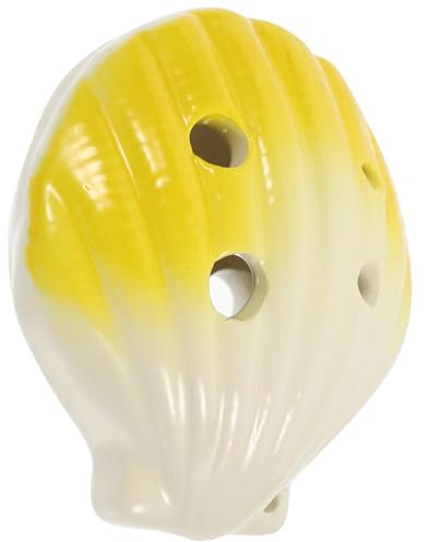 SHOWERORO Musikinstrument für Anfänger 6-Loch-Blasinstrument aus Keramik für Jungen und Mädchen Spielzeug