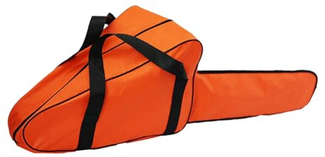 Gralara Cassetta Motosega Motosega Borse da Trasporto Multiplo per Protezione Leggera Borsetta per Viaggi per la Lavorazione del Legno all'Esterno, Orangina