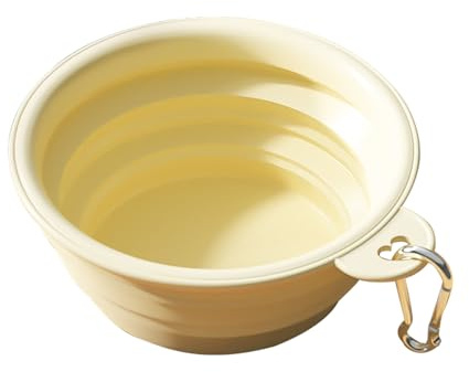 Vattenskålar hundar – TPE hopfällbar 13x5,5/16x6,5 cm reseskål, expanderbar husdjursskål, bärbar matare | Perfekt vandringscampinganvändning, körturer, utomhusäventyr, bekvämlighet hydreri
