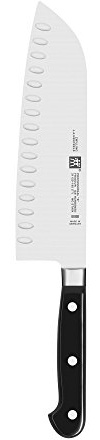 ZWILLING Professional S 7-inch Hollow Edge Santoku Knife