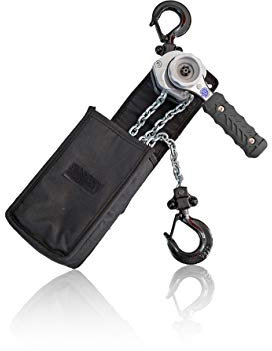 Dolezych Black Series Mini-Ratschenhebelzug gem. EN 13157 , 250 kg Tragfähigkeit, 1.5 m Hub