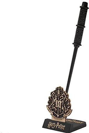 Cinereplicas Harry Potter - Stylo-baguette Severus Snape avec socle et marque-page lenticulaire - Licence officielle