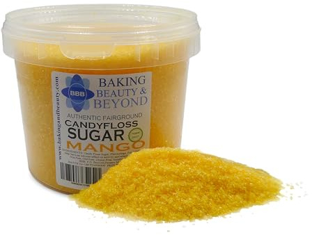 Baking Beauty and Beyond Premium Candy Floss Sugar 800g - Mango Flavour