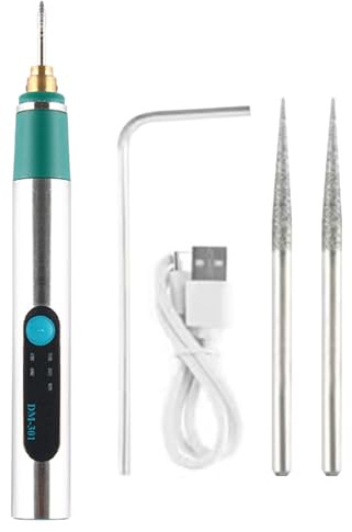 Penna per incisione,Macchina per incisione rotativa portatile e facile per principianti - Pennarello rotante ricaricabile con velocità, per fai da te, gioielli, legno, vetro, metalli e pelle
