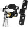 Concise Home Cerradura de puerta, de 50 mm, de doble apertura larga, con 5 llaves, ideal para el jardín, con cierre a ambos lados