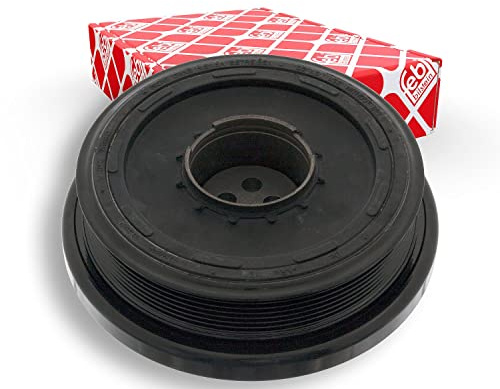 febi bilstein 48421 Riemenscheibe (entkoppelt) für Kurbelwelle, 1 Stück | Kompatibel mit: BMW 5, 5 Gran Turismo, 5 Touring, 7, X5, X6