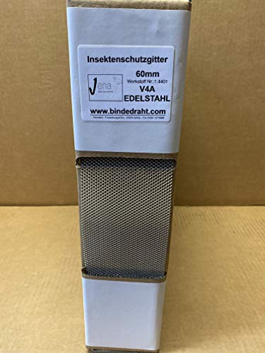 Neu Insektenschutzgitter aus EDELSTAHL V4A 60mm x 5m Vogelschutzgitter