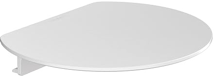hansgrohe WallStoris - Étagère douche sans percage, Tablette douche, Étagère lavabo salle de bain, Accessoire salle de bain, Blanc mat, 27915700