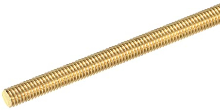 DMiotech Vollgewinde Stab Messing Rechtsgewinde Stab Klammer und U-Bolzen M6 x 250mm