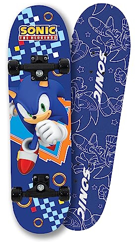 MV Sports M002061 Sonic Skateboard, Mehrfarbig, 79 cm x 20 cm